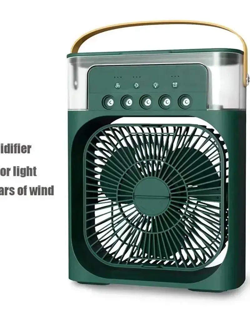 Portable Air Conditioner Fan 500 Ml Water Tank USB Personal Cooler